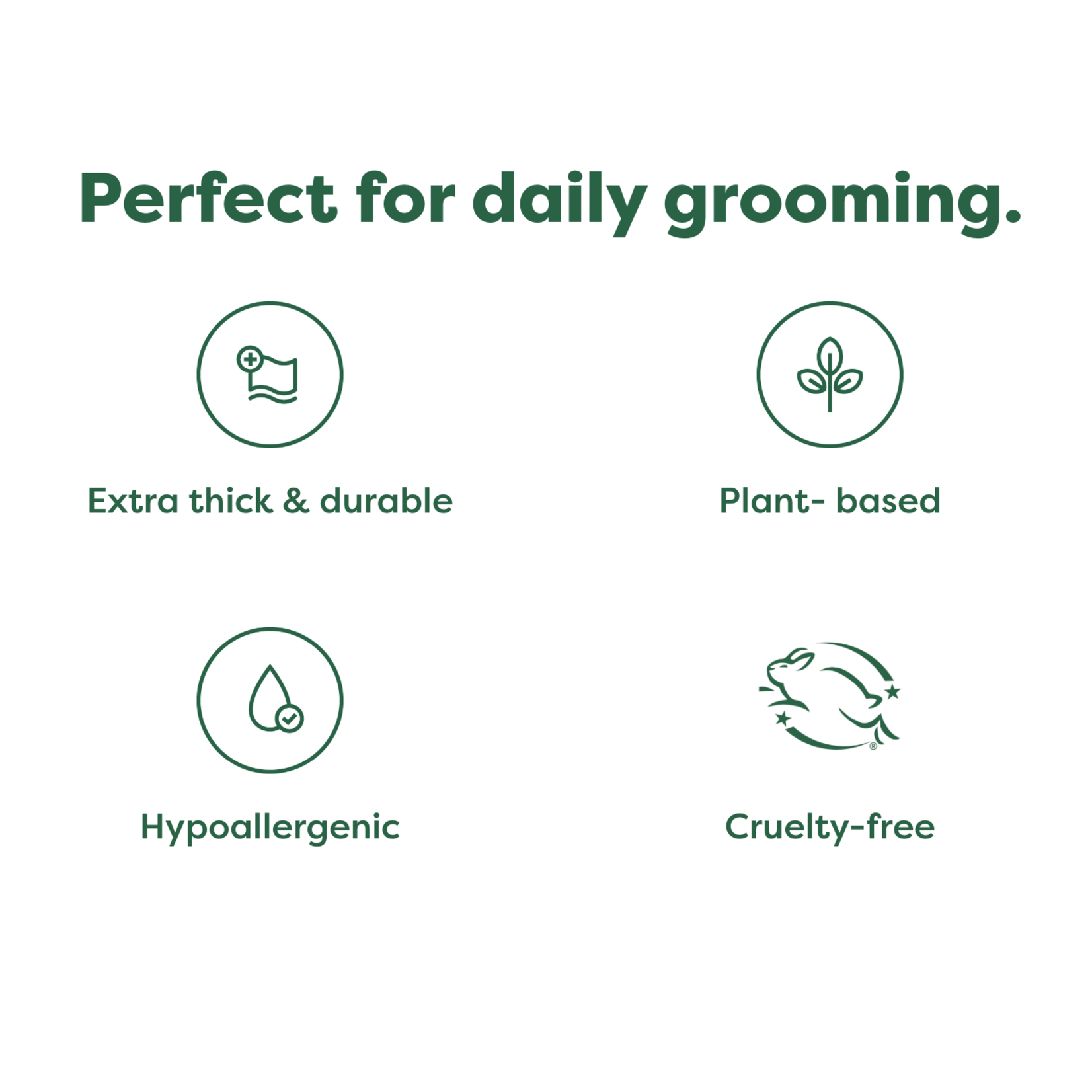Earth Rated Earth Rated: Dog Grooming Wipes 100pk