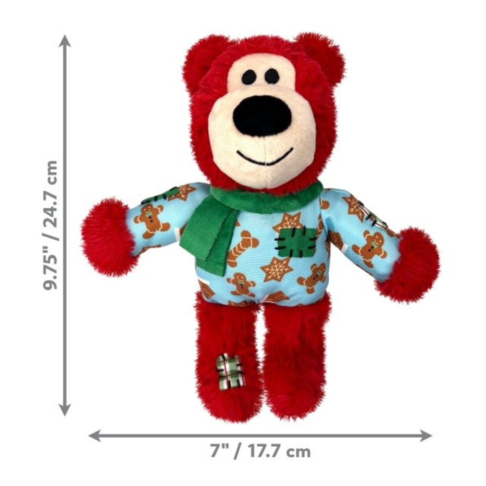 Kong Kong: Holiday Scarf Wild Knots Bear: Assorted Colours