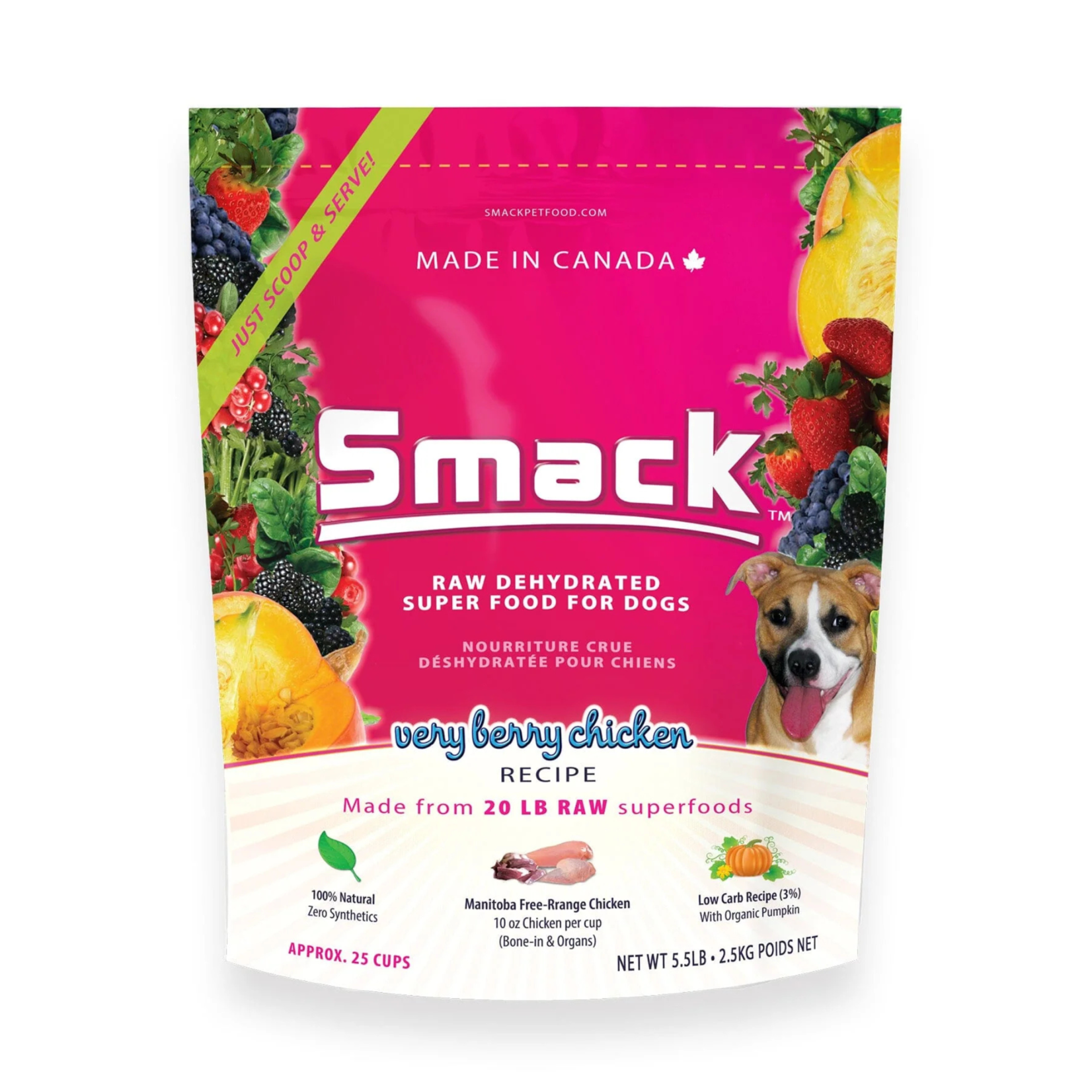 Smack Pet Food Smack: Superfood: Very Berry Chicken