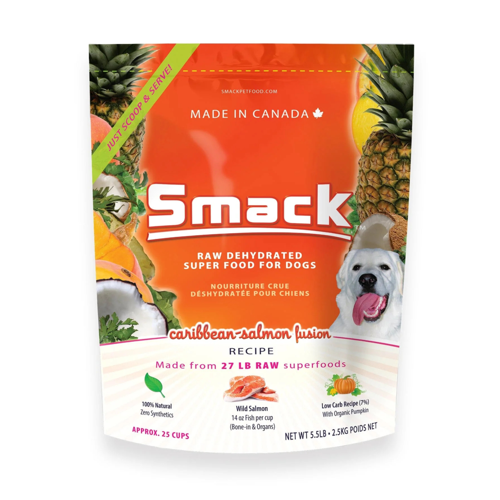 Smack Pet Food Smack: Superfood: Caribbean-Salmon Fusion