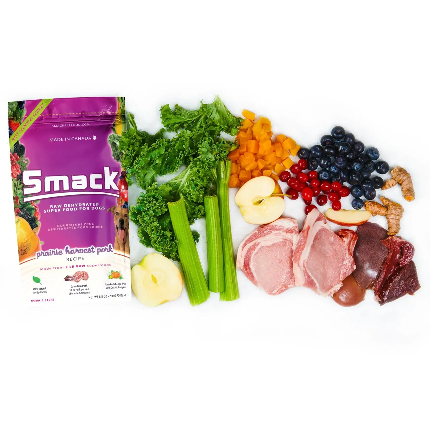 Smack Pet Food Smack: Superfood: Prairie Harvest Pork