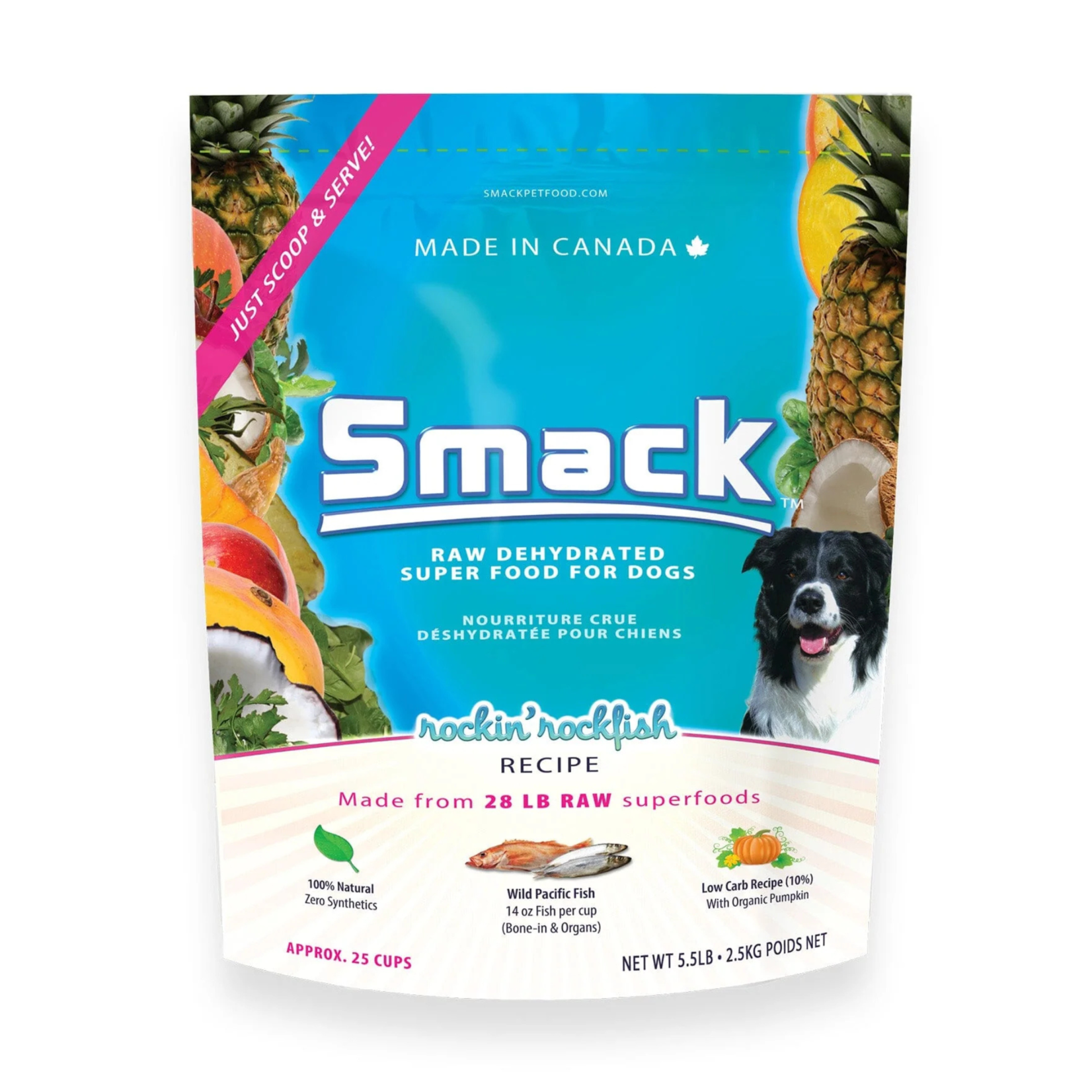 Smack Pet Food Smack: Superfood: Rockin' Rockfish