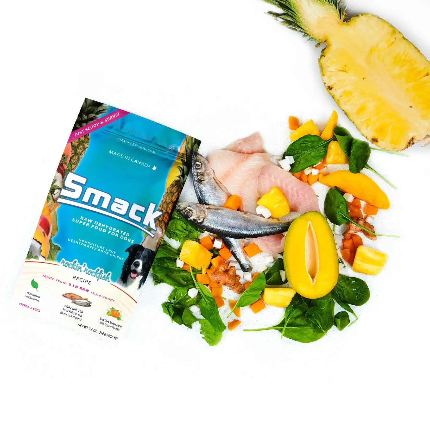Smack Pet Food Smack: Superfood: Rockin' Rockfish