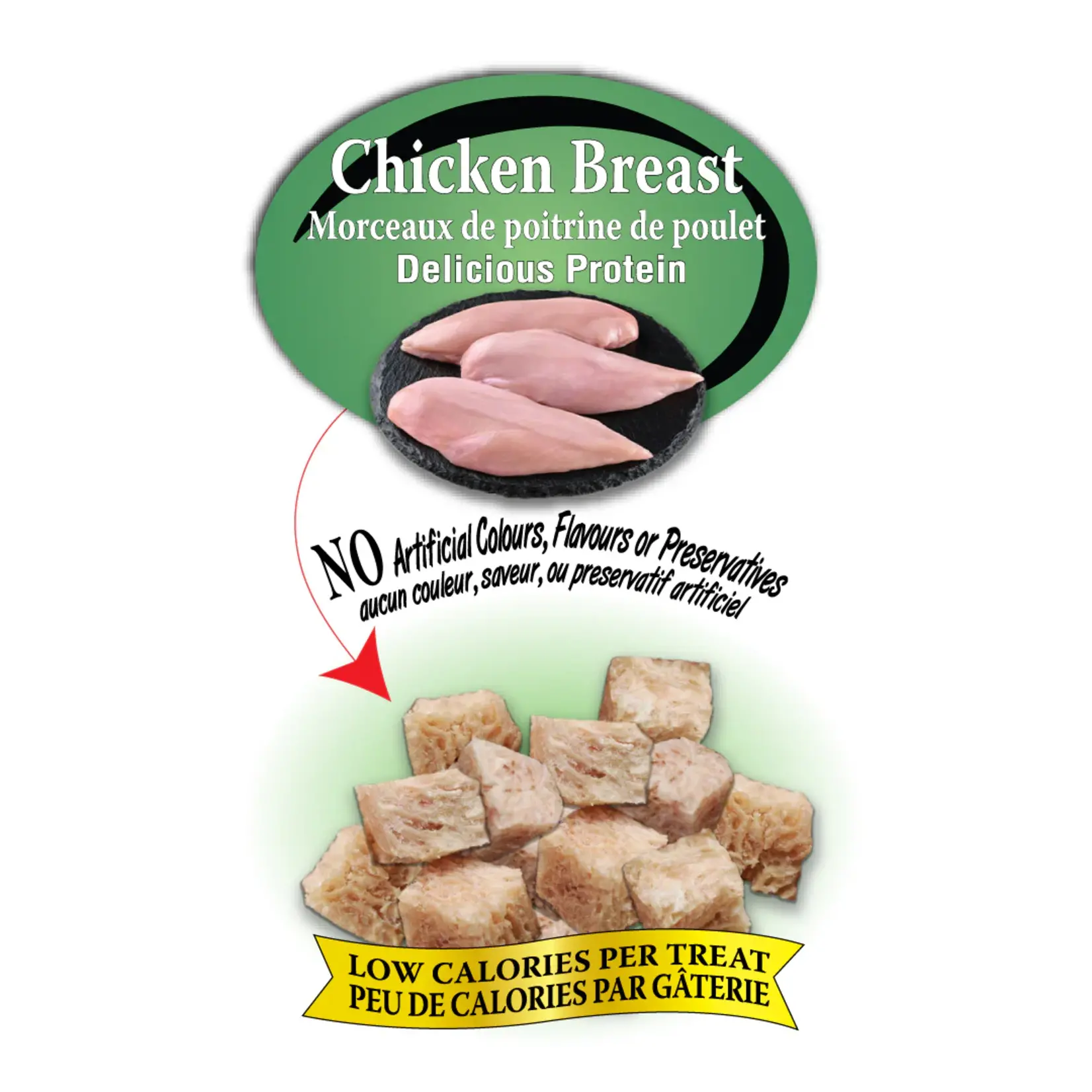 Benny Bully's Benny Bully's: Chicken Breast Chops: Cat Treats 20g