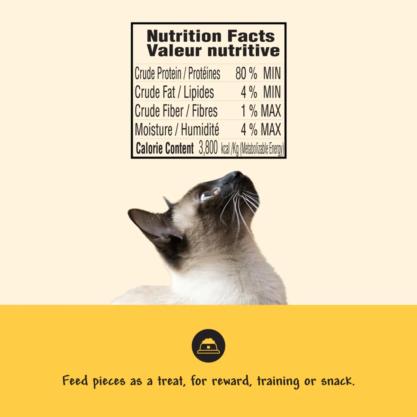 Benny Bully's Benny Bully's: Chicken Breast Chops: Cat Treats 20g