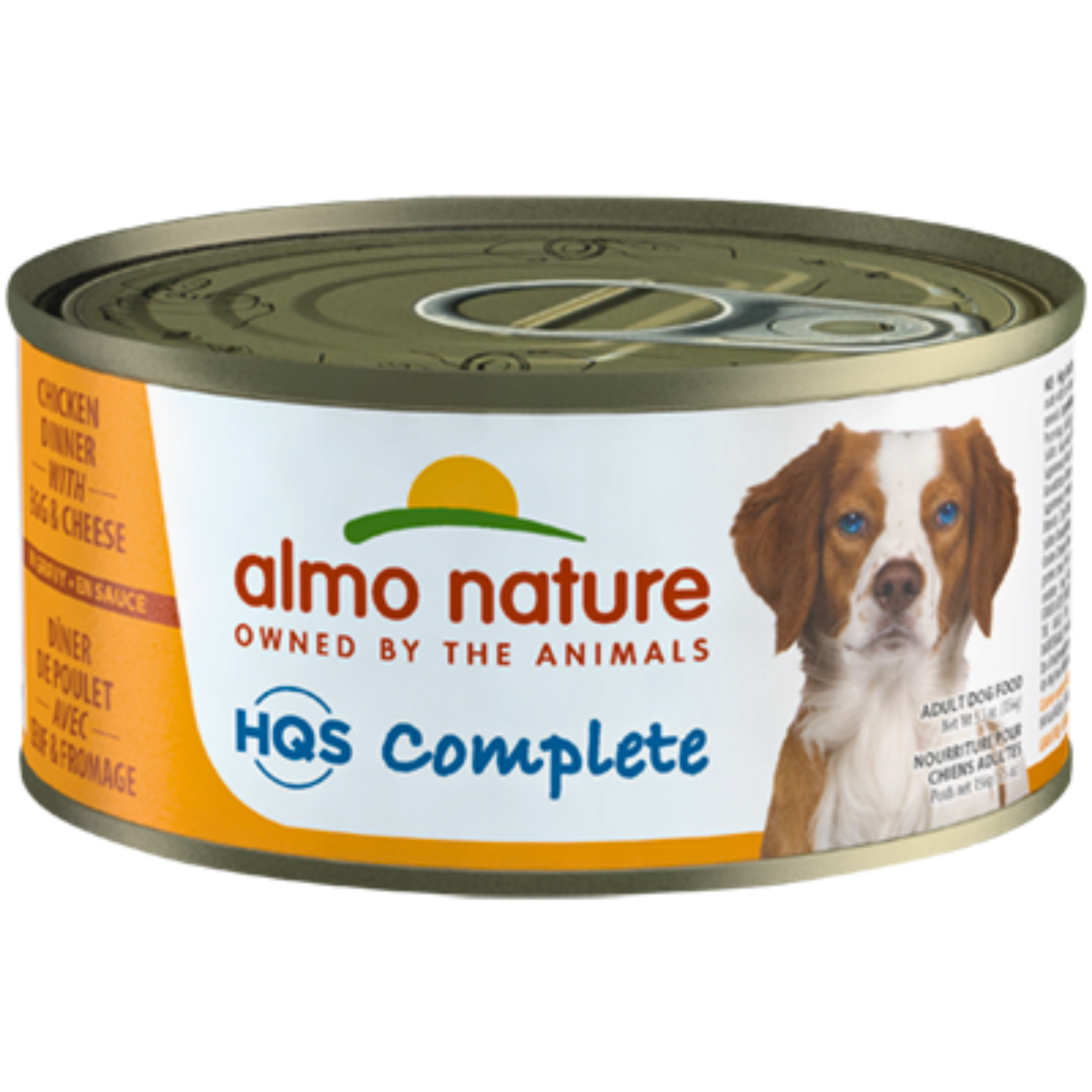 Almo Nature Almo Nature: HQS Complete Dog Food: Chicken, Egg & Cheese 156g