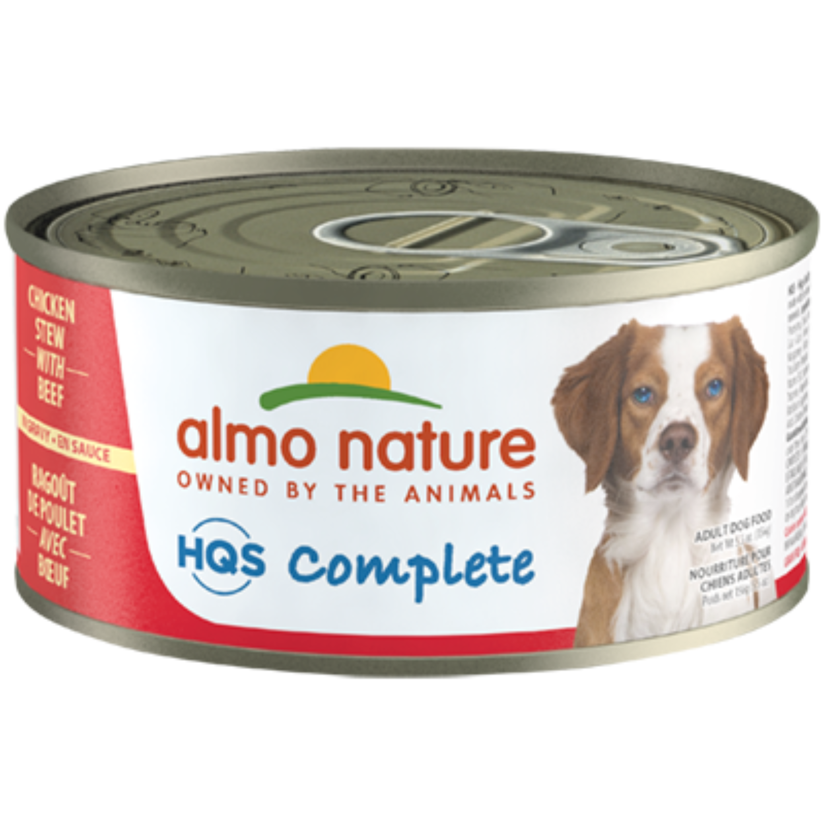 Almo Nature Almo Nature: HQS Complete Dog Food: Chicken Stew with Beef 156g