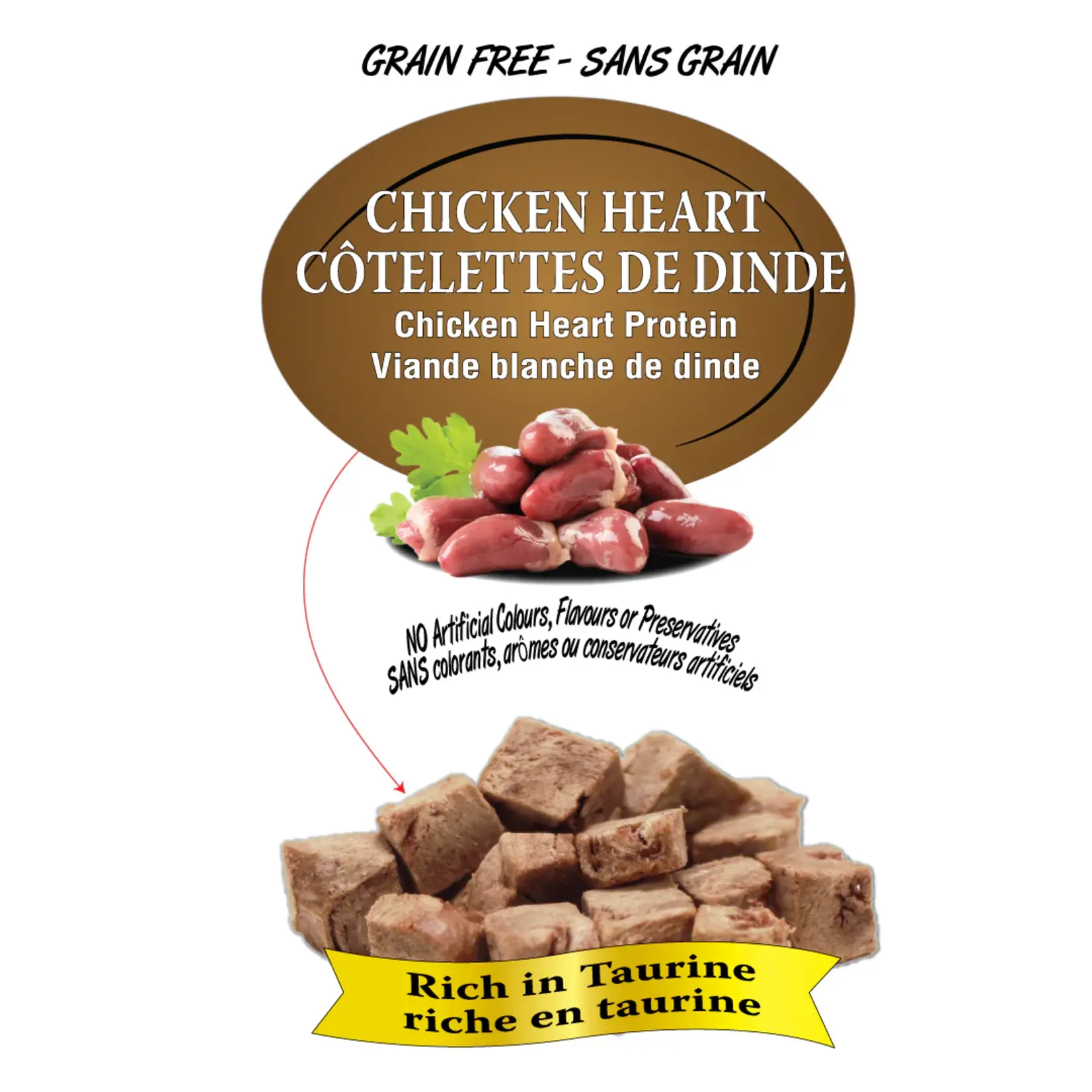 Benny Bully's Benny Bully's: Chicken Heart Chops: Cat Treats 20g