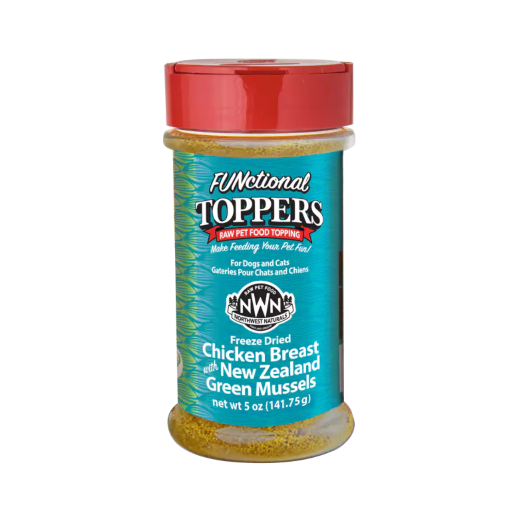 Northwest Naturals Northwest Naturals: Functional Toppers: Chicken Breast & New Zealand Green Mussels 142g