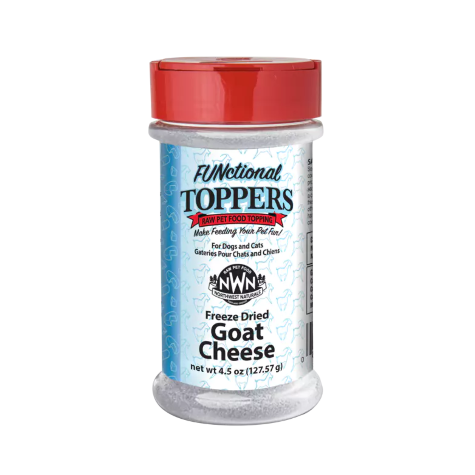 Northwest Naturals Northwest Naturals: Functional Toppers: Goat Cheese 128g