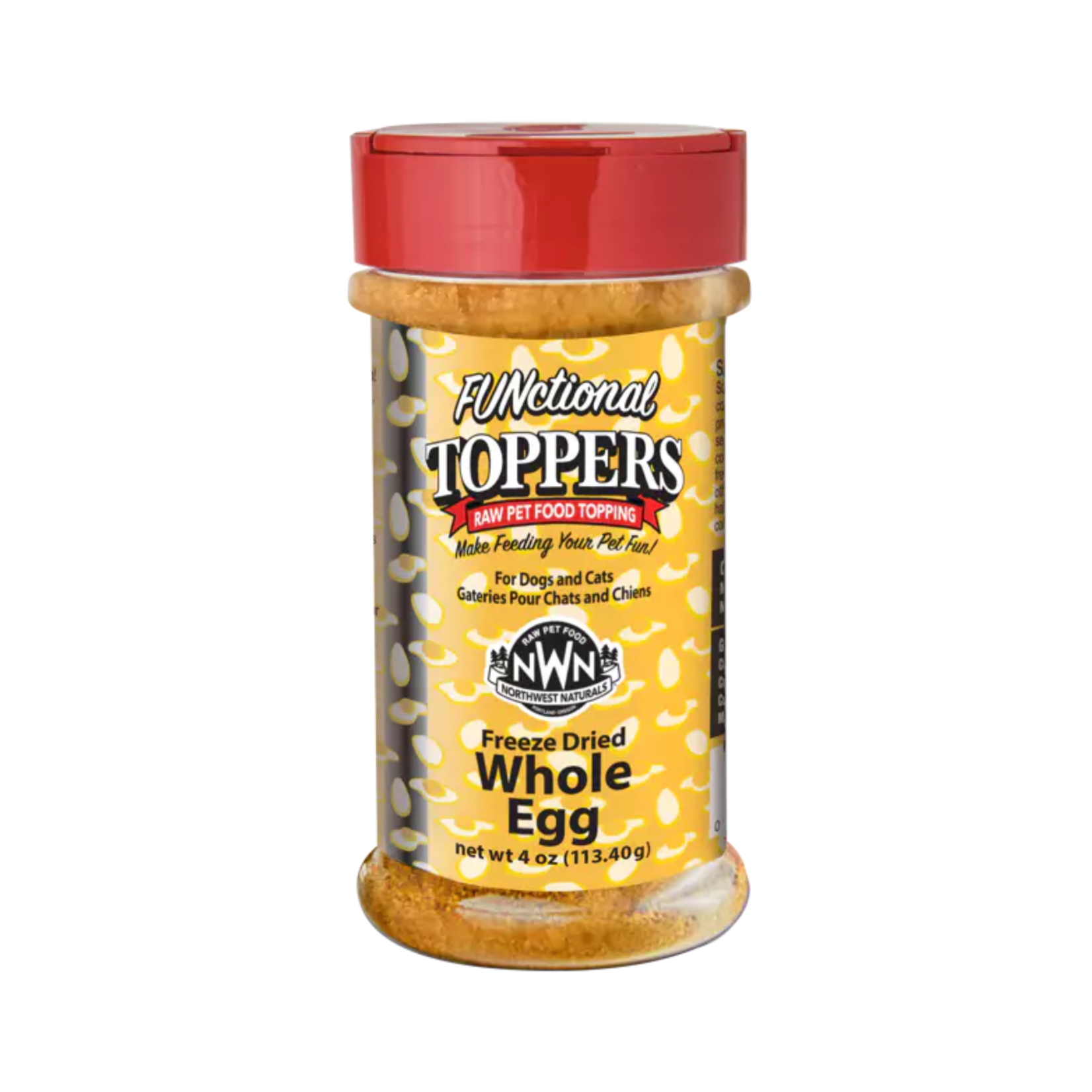 Northwest Naturals Northwest Naturals: Functional Toppers: Whole Egg 113g