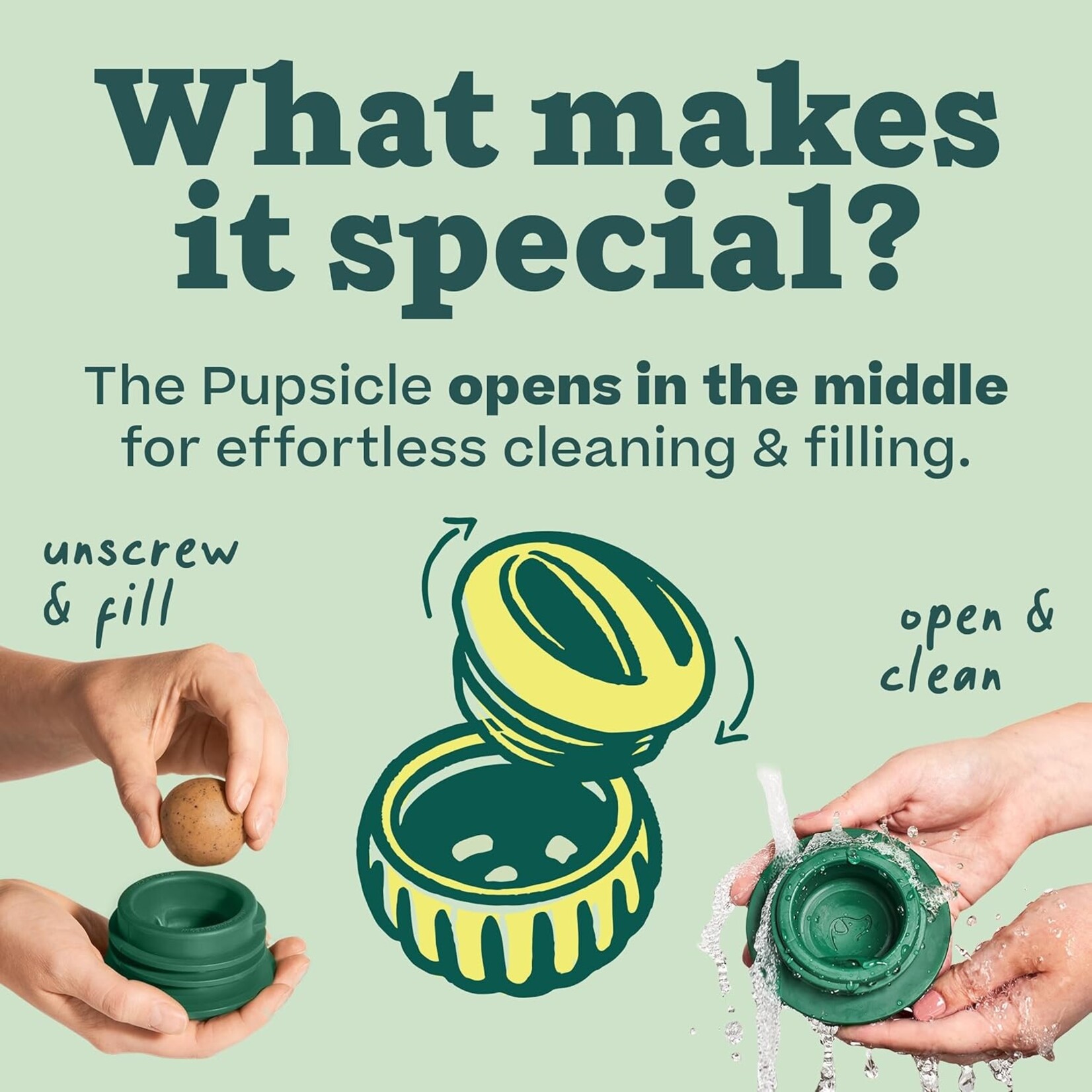 Woof Woof: The Pupsicle: Green