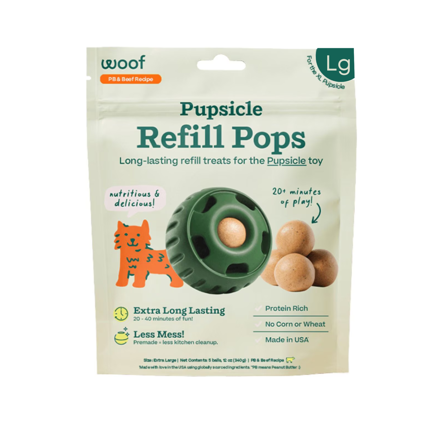 Woof Woof: Pupsicle Pops: Beef