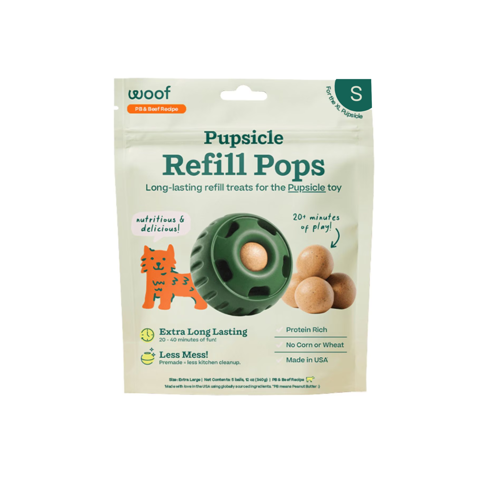 Woof Woof: Pupsicle Pops: Beef