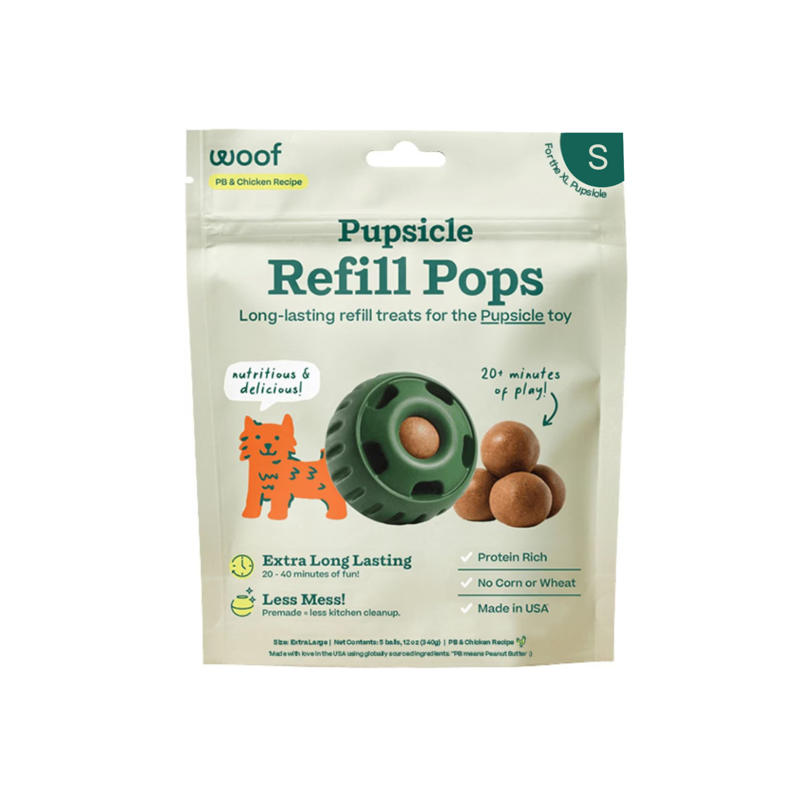 Woof Woof: Pupsicle Pops: Chicken
