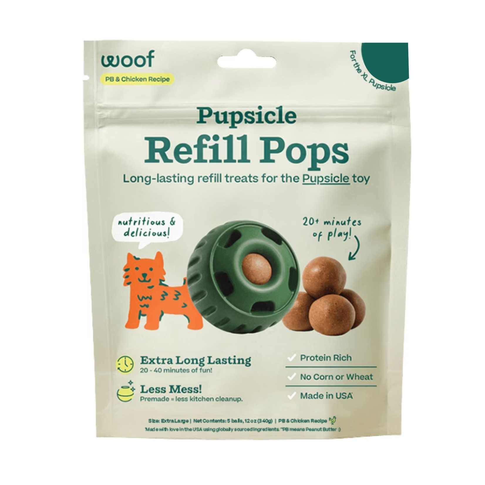 Woof Woof: Pupsicle Pops: Chicken