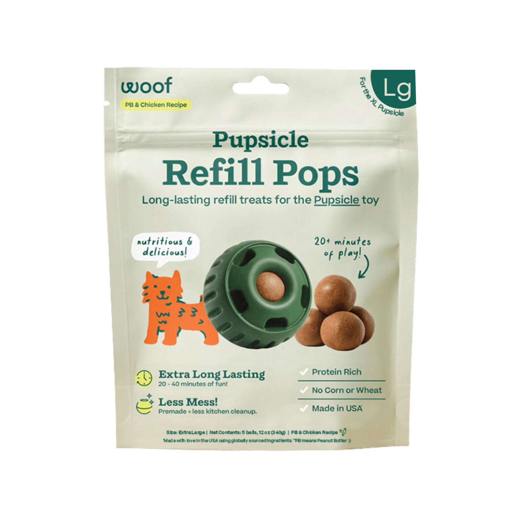 Woof Woof: Pupsicle Pops: Chicken