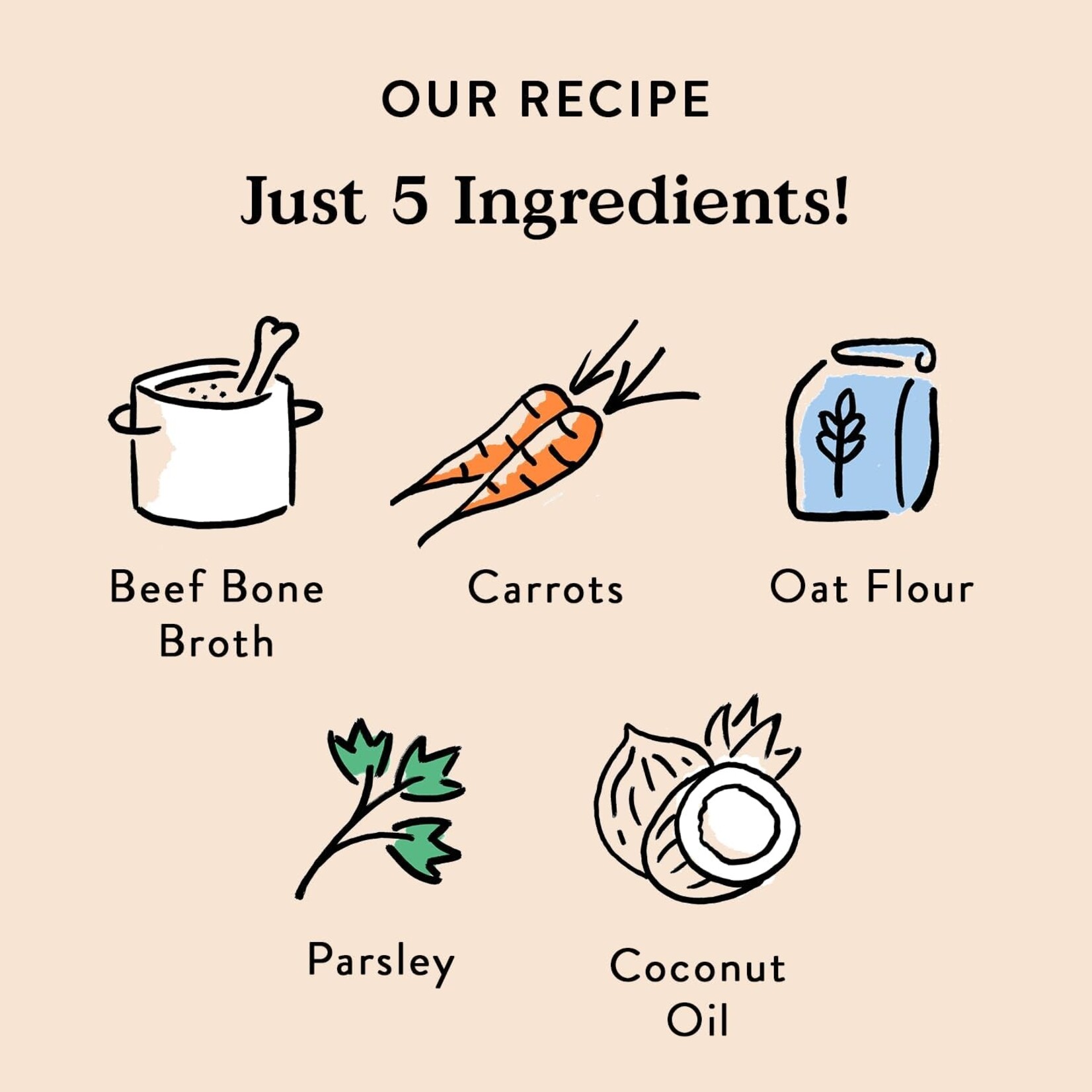 Bocce's Bakery Bocce's Bakery: Bone Broth Biscuits 142g