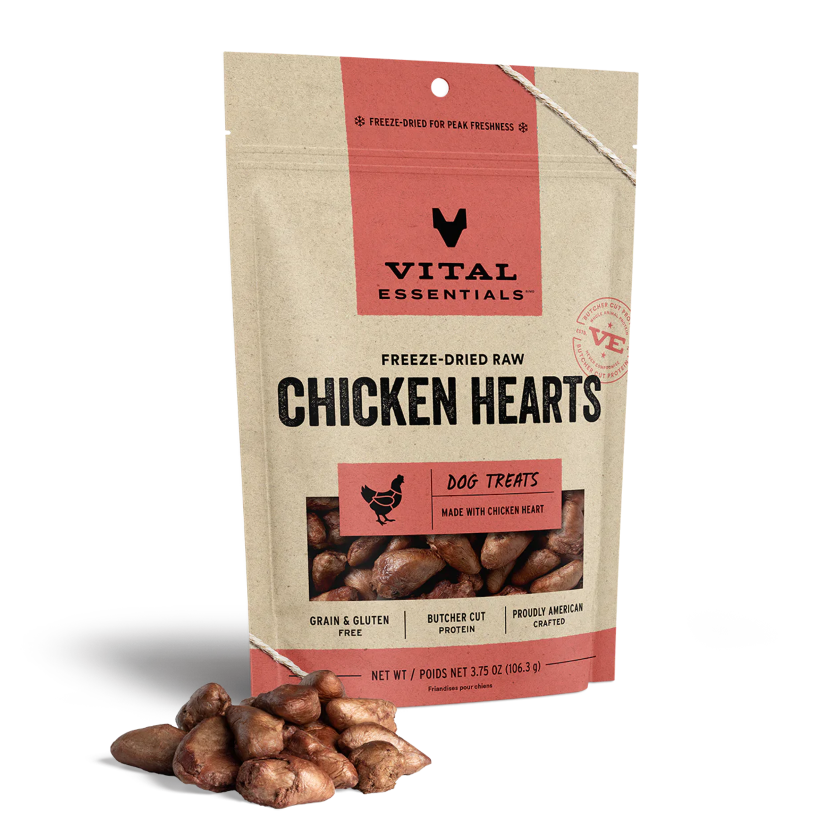 Vital Essentials Vital Essentials: Chicken Hearts
