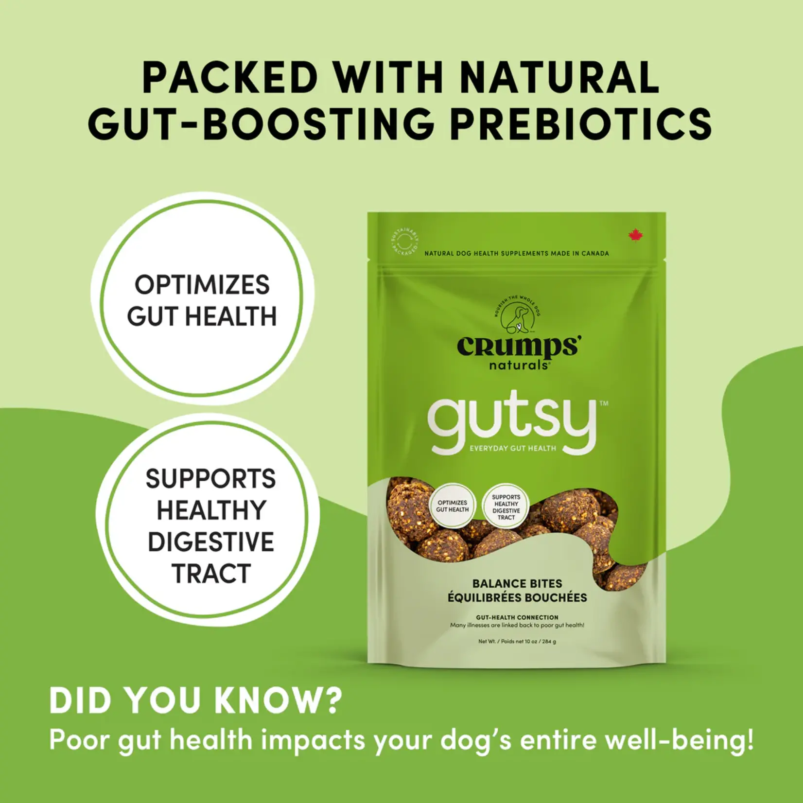 Crumps' Naturals Crumps': Gutsy Balance Bites 130g