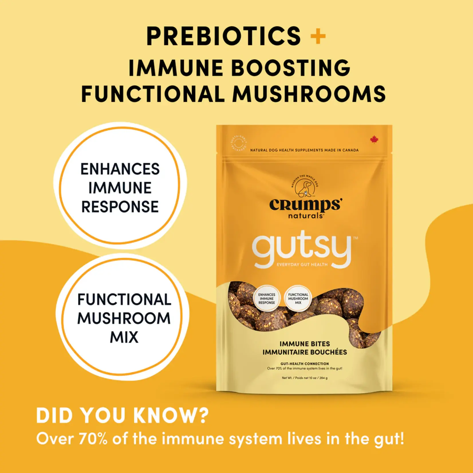 Crumps' Naturals Crumps': Gutsy Immune Bites 130g