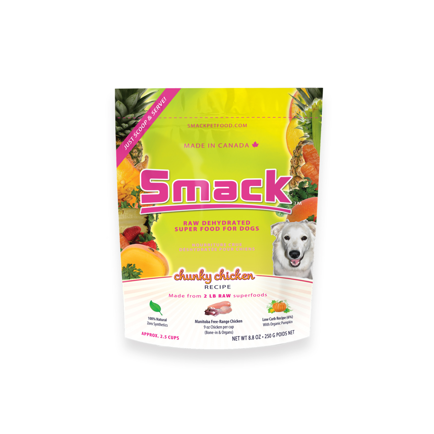 Smack Pet Food Smack: Superfood: Chuncky Chicken 250g