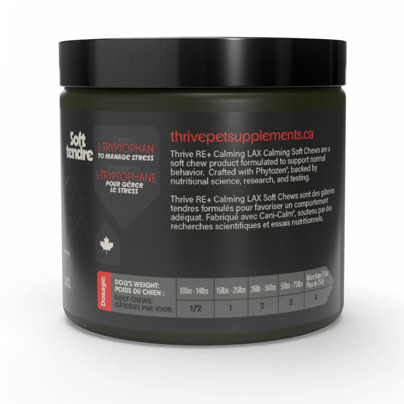 Thrive Thrive: Chews: Relax Calming: Turkey Cranberry 270 g