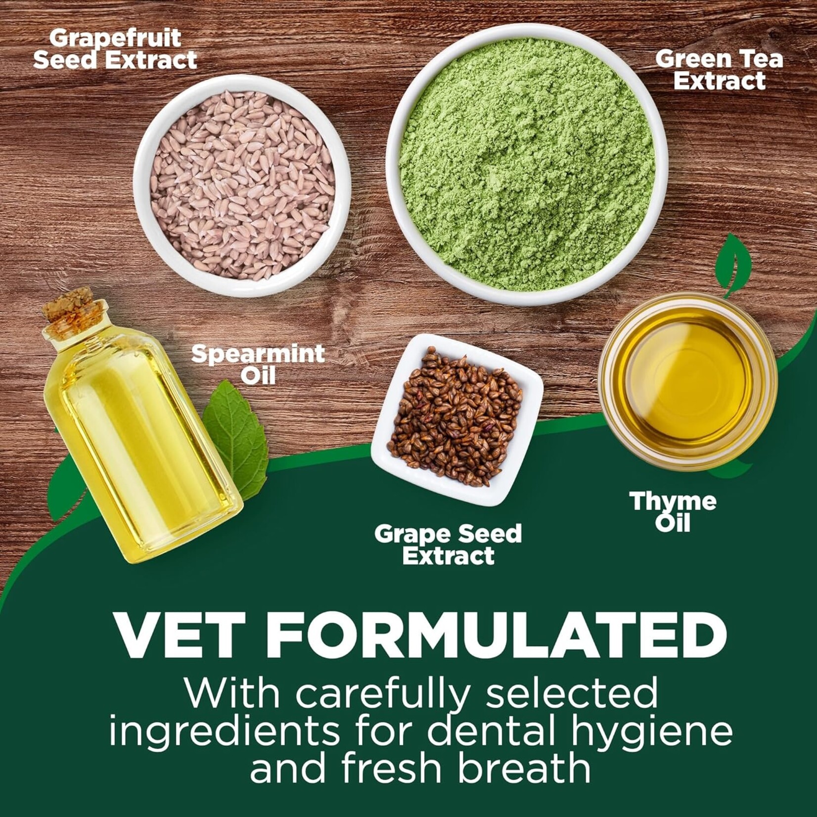 Vet's Best Vet's Best: Dental Finger Wipes: For Dogs & Cats