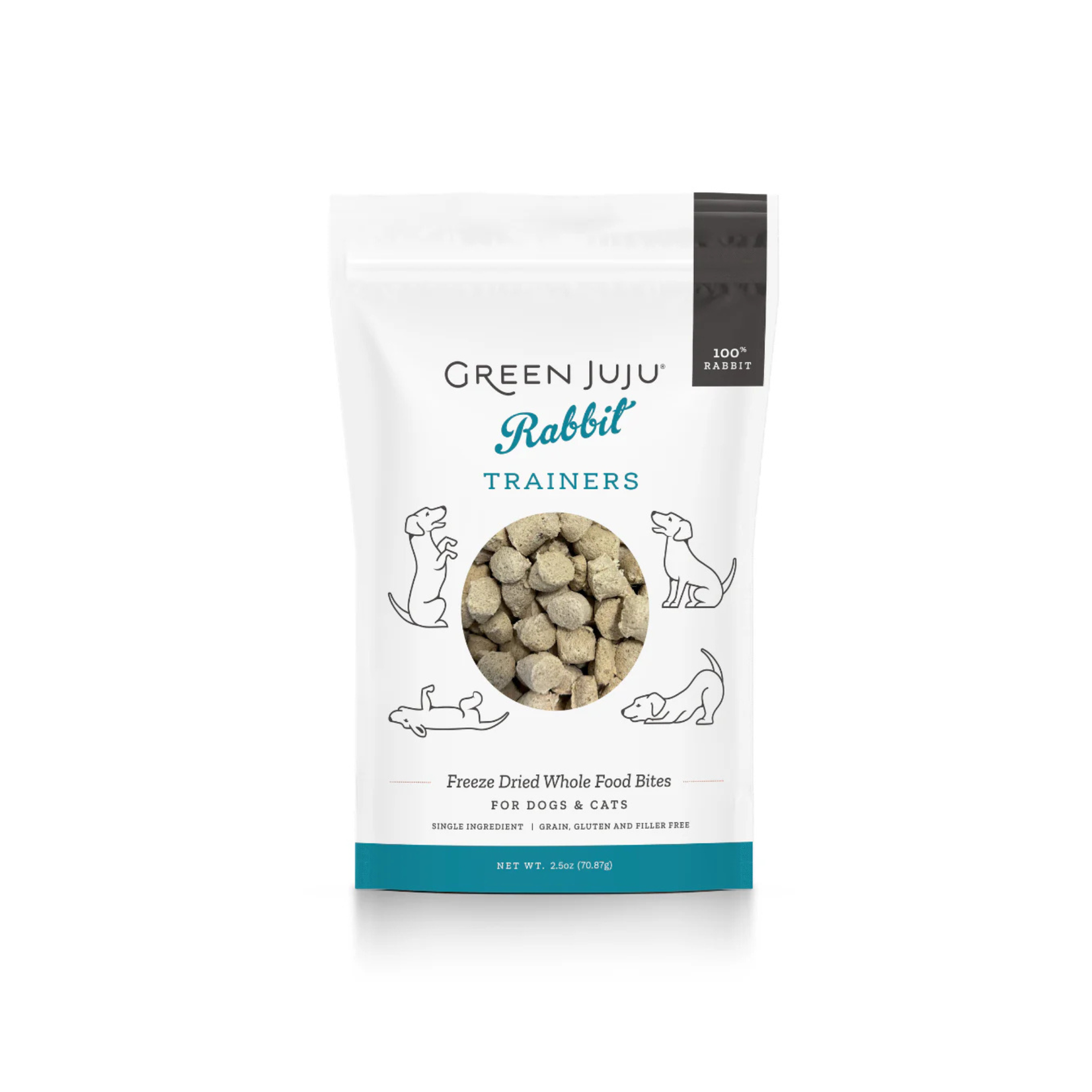 Green Juju Green Juju: Freeze Dried Trainers: Rabbit Liver 71g