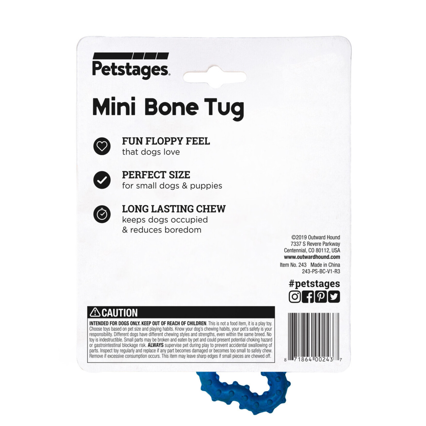 Outward Hound Outward Hound: Petstages: Mini Bone Tug
