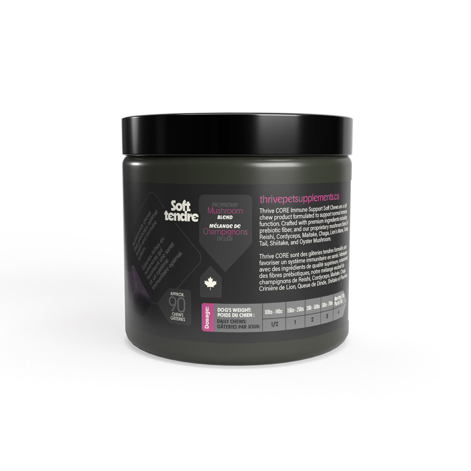 Thrive Thrive Chews: Core Immune Support: Pork & Apple 270 g