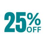 Save 25%