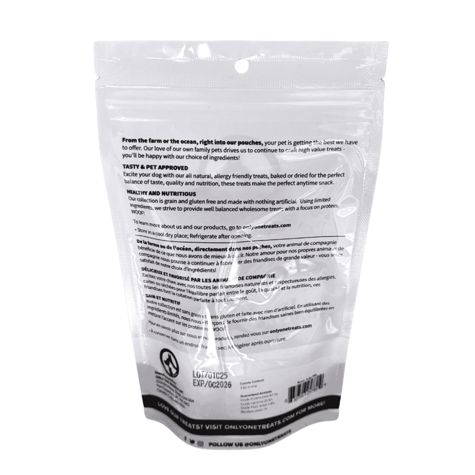 Only One Treats Only One Treats: Bison Jerky 56g