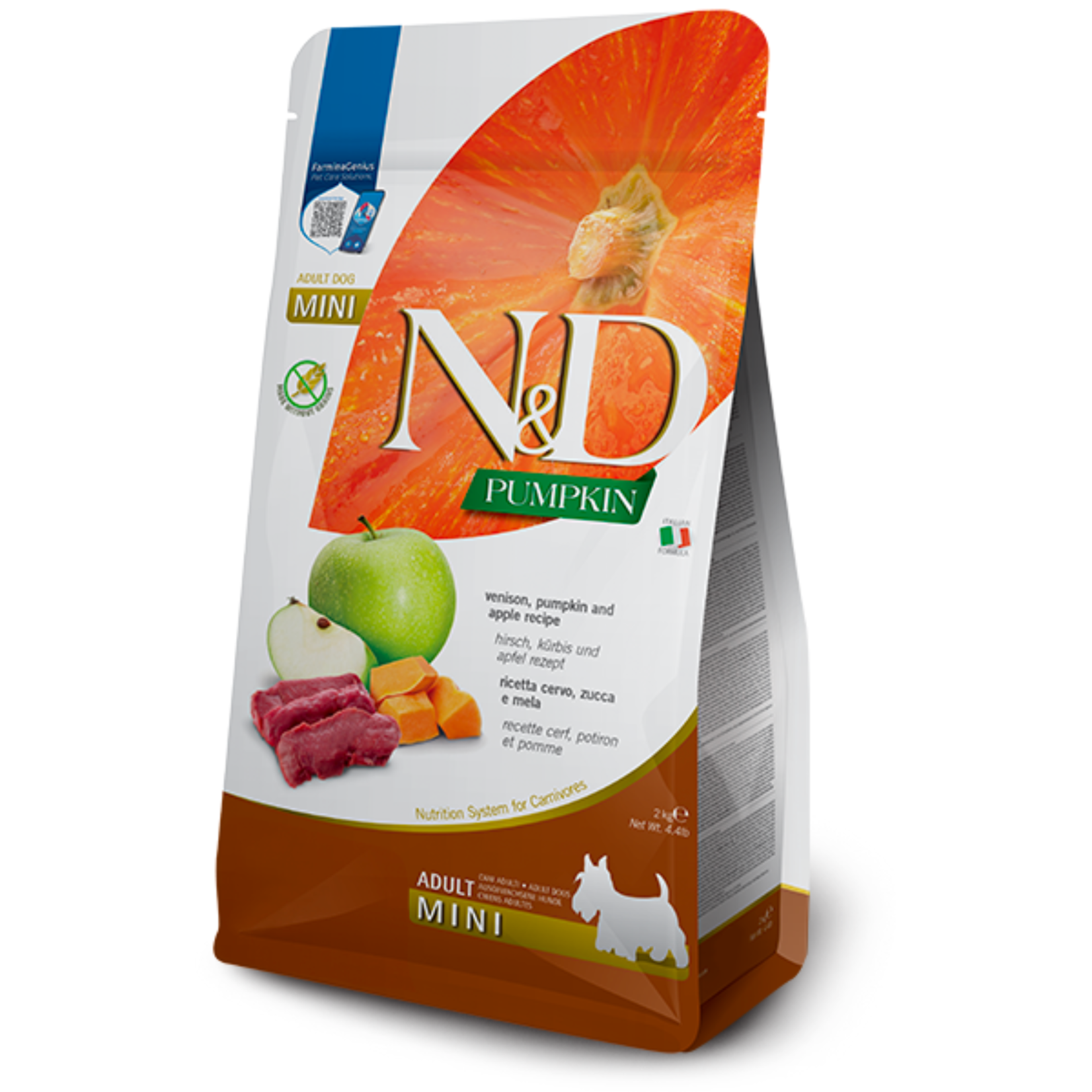 Farmina Farmina: N&D Pumpkin: Adult Mini: Venison & Apple