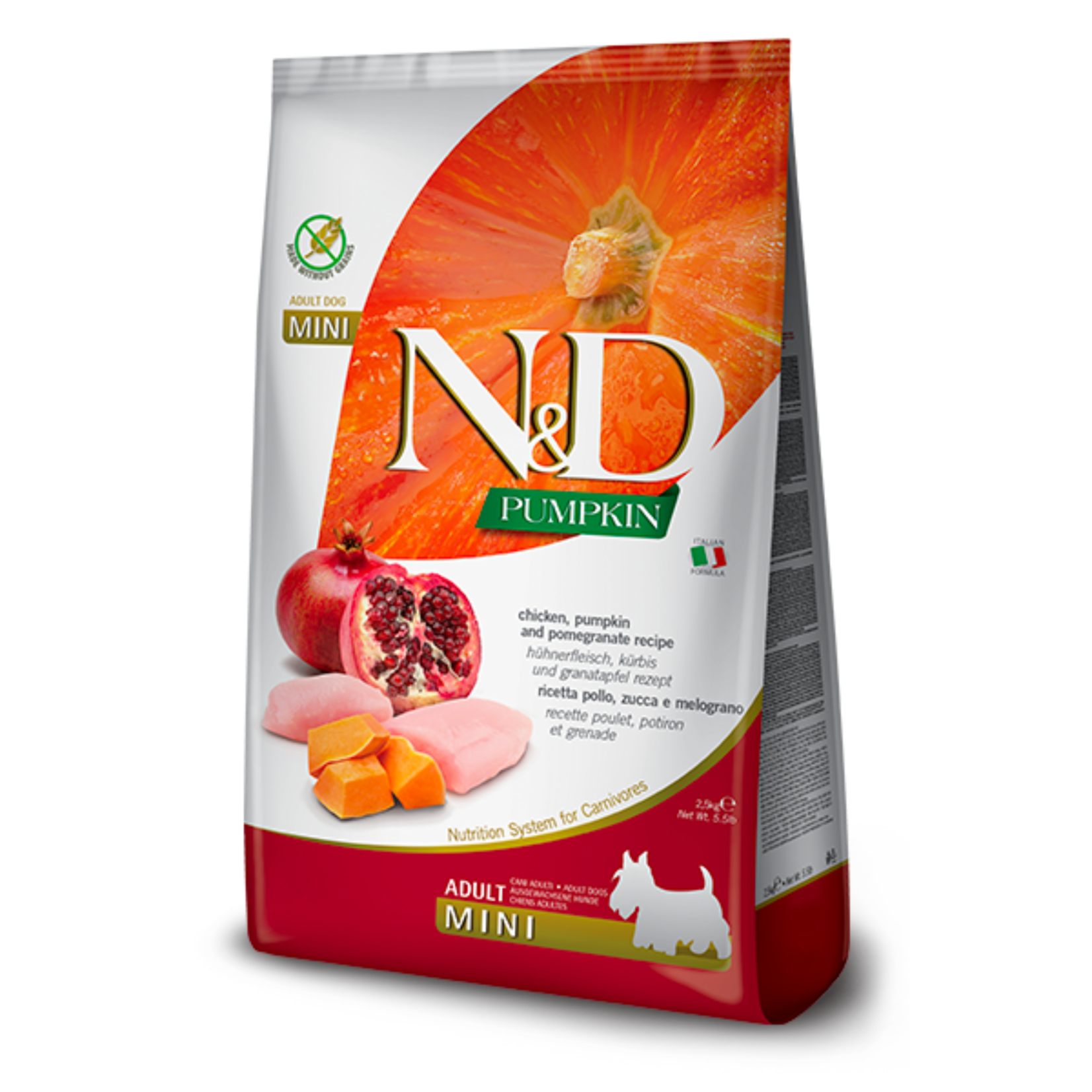 Farmina Farmina: N&D Pumpkin: Adult Mini: Chicken & Pomegranate