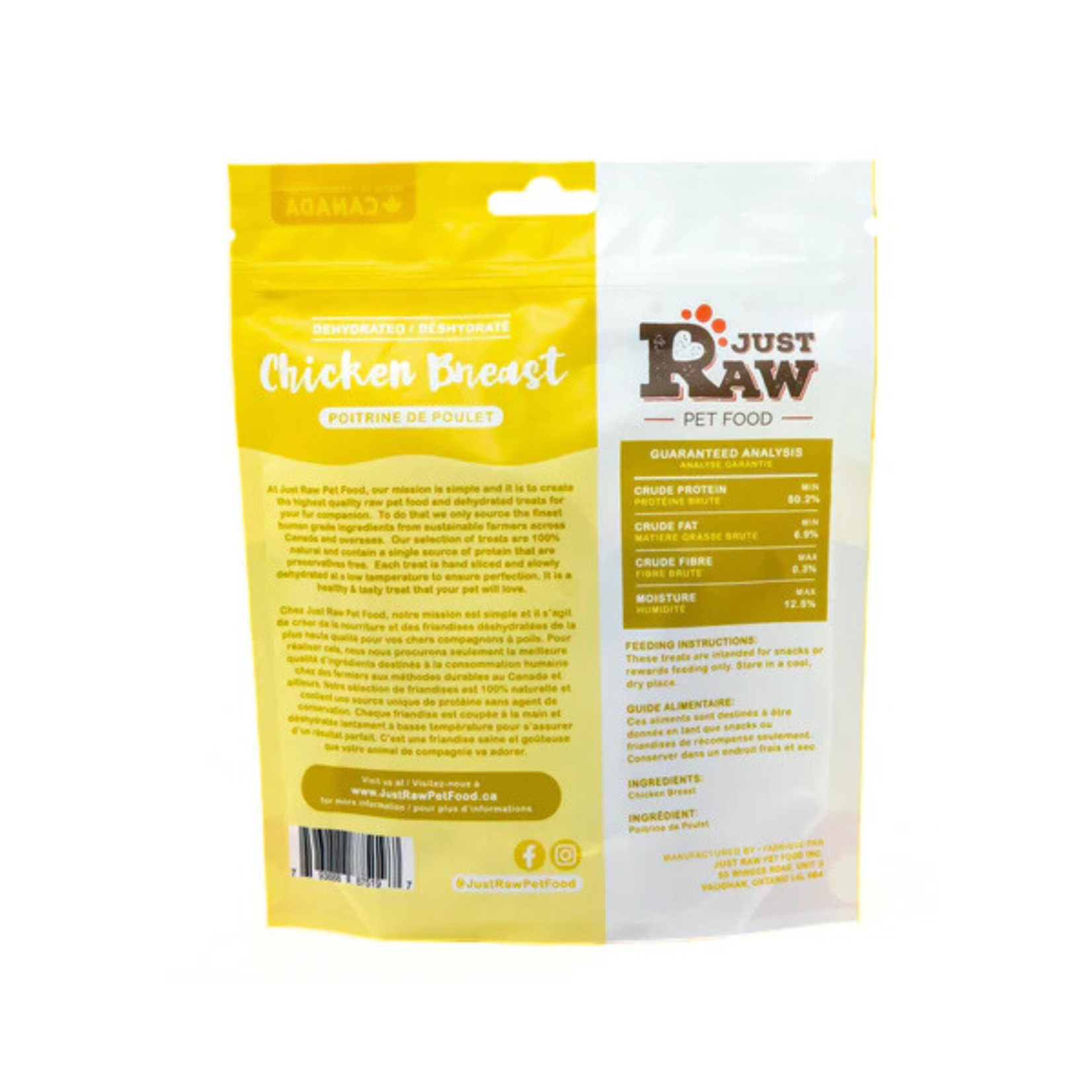Just Raw Just Raw: Dehydrated Chicken Breast