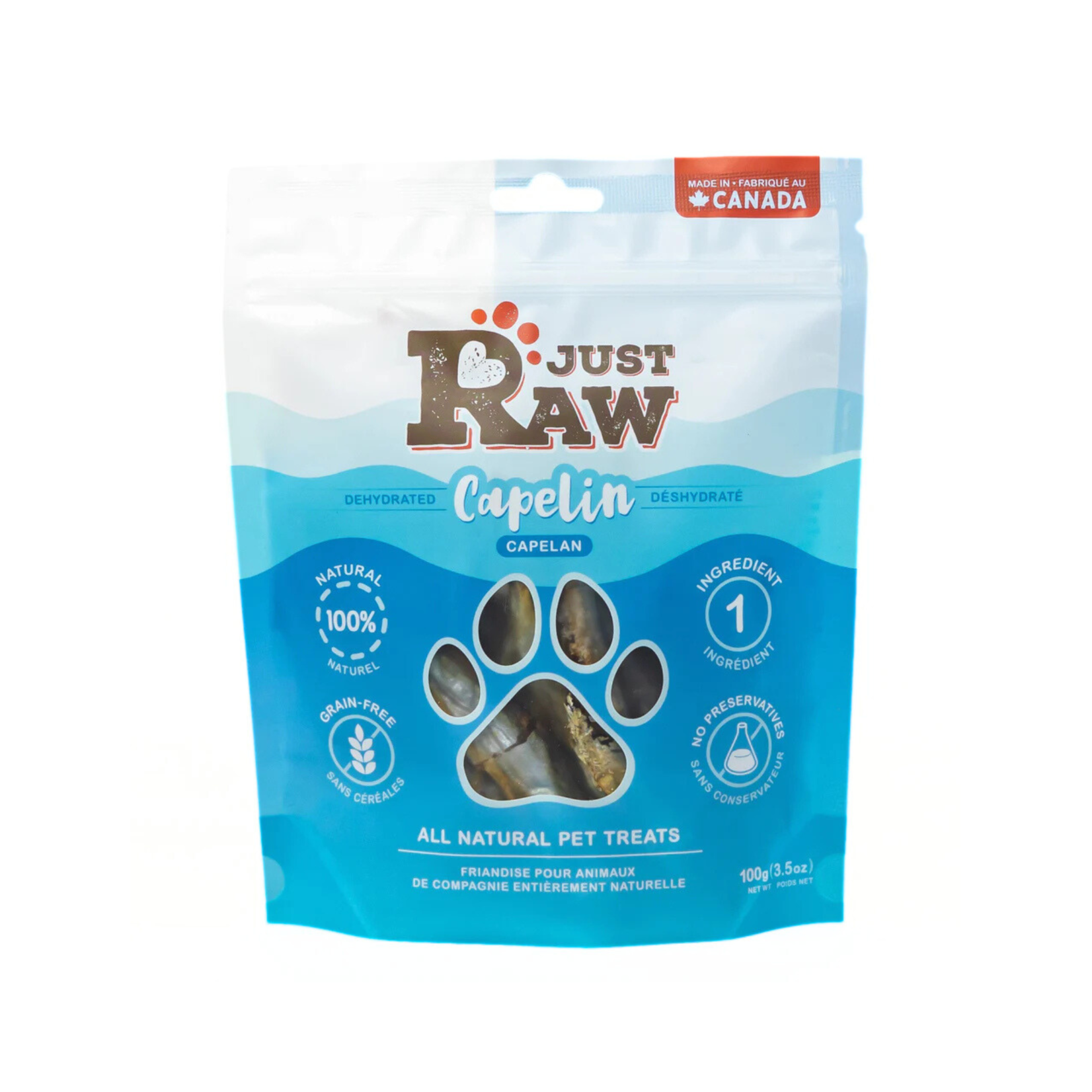 Just Raw Just Raw: Dehydrated Capelin 85g