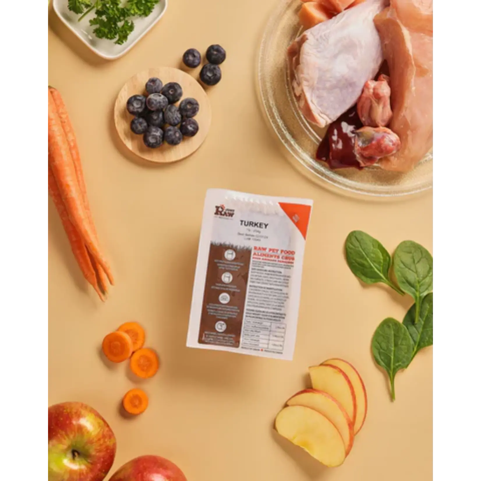 Just Raw Just Raw: Turkey Classic 6lb