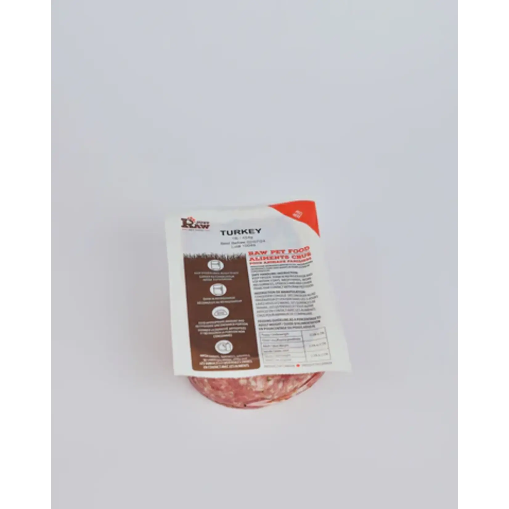 Just Raw Just Raw: Turkey Classic 6lb