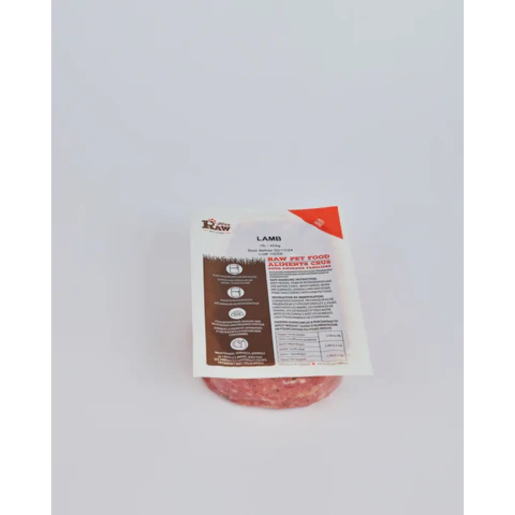 Just Raw Just Raw: Lamb Classic 6lb