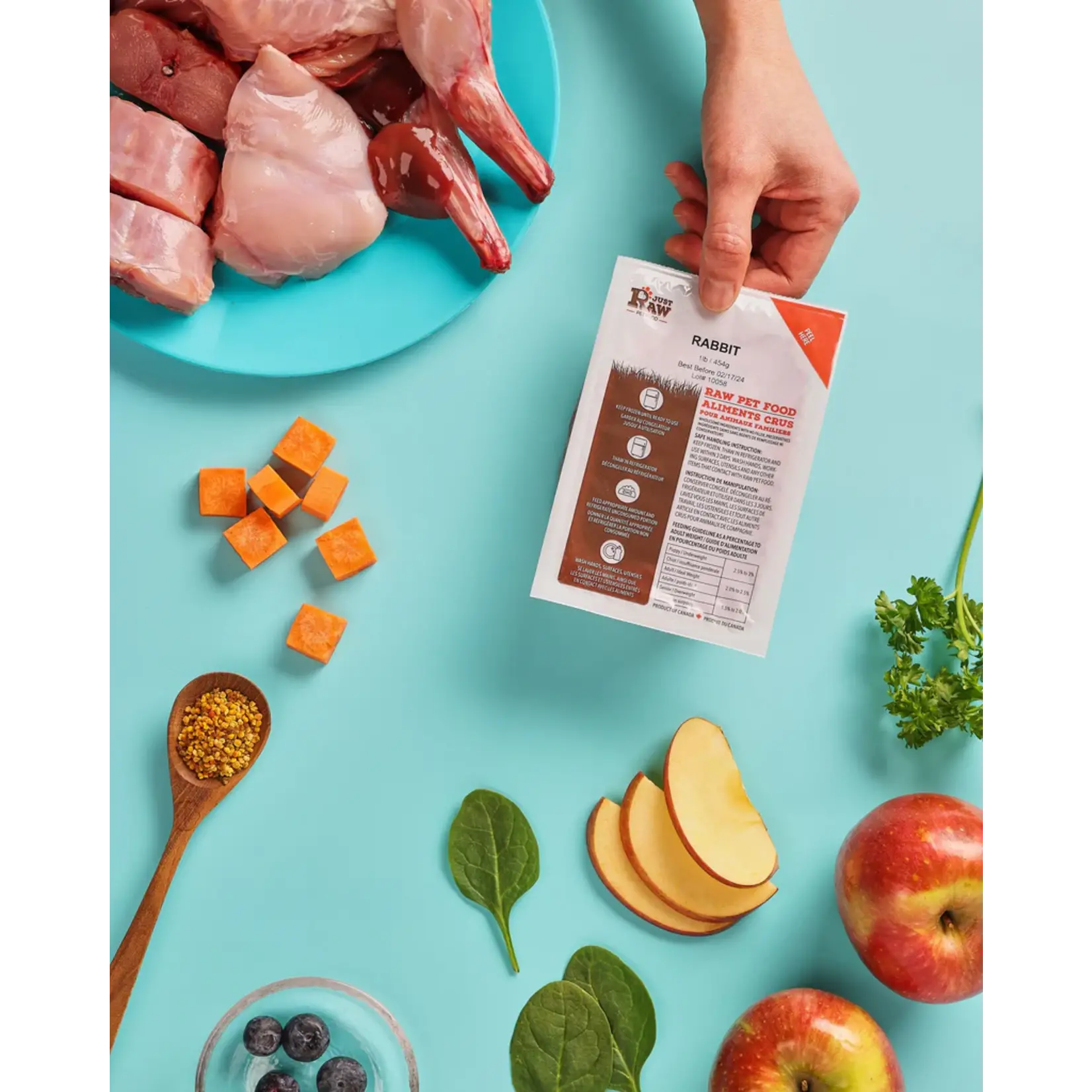Just Raw Just Raw: Rabbit Pure 6lb