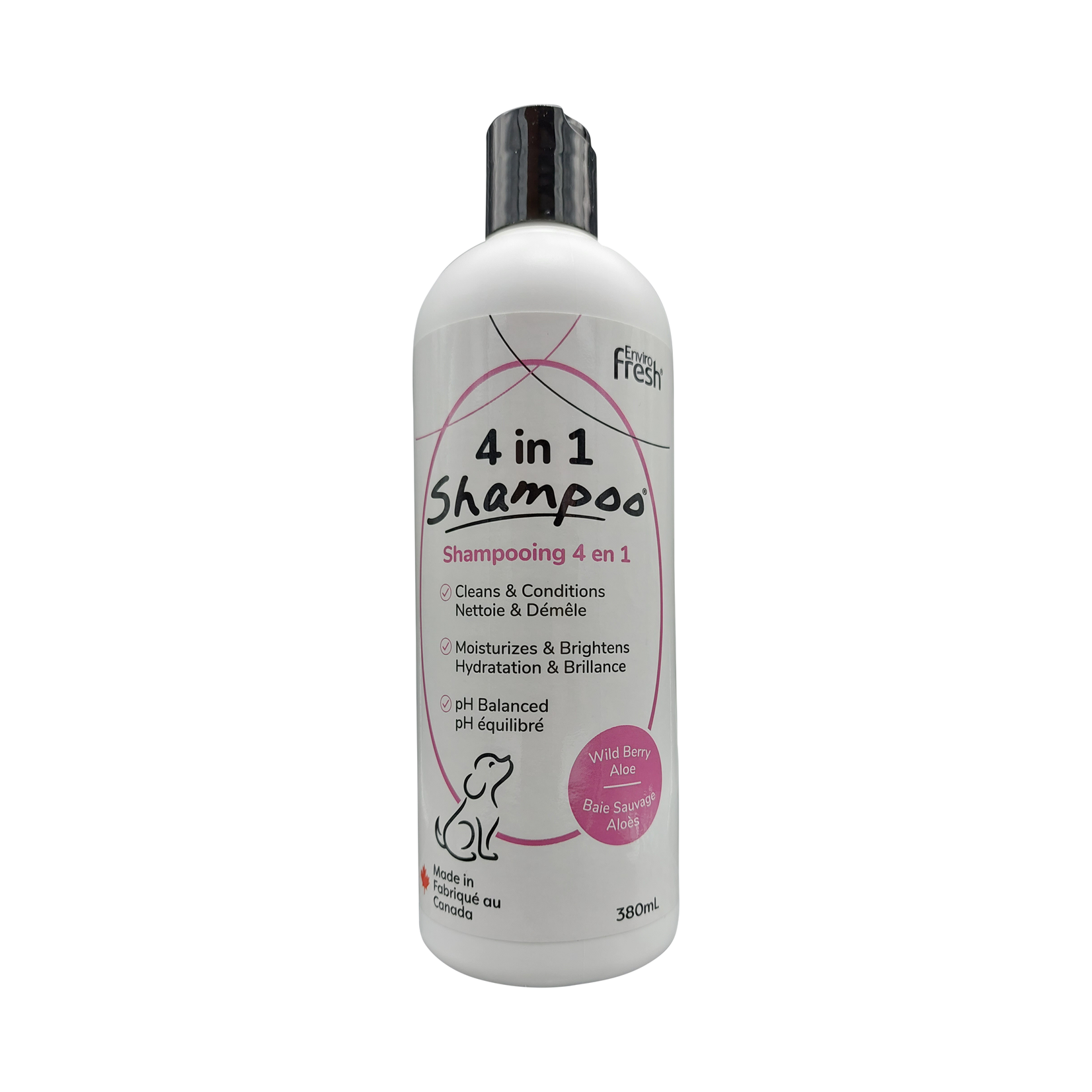 Enviro Fresh: 4 in 1 Shampoo: Wild Berry Aloe 380mL