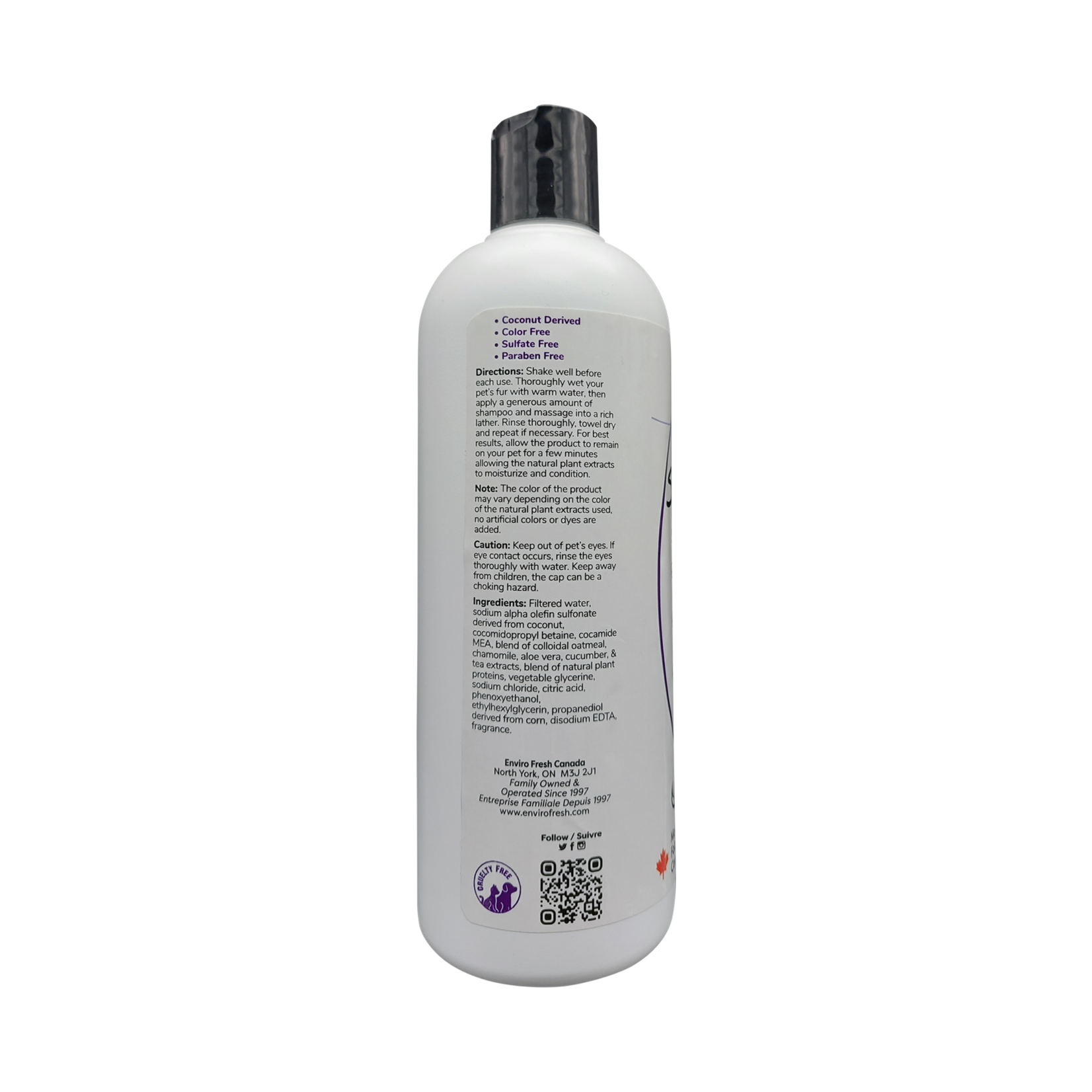 Enviro Fresh: 4 in 1 Shampoo: Lavender Chamomile 380mL