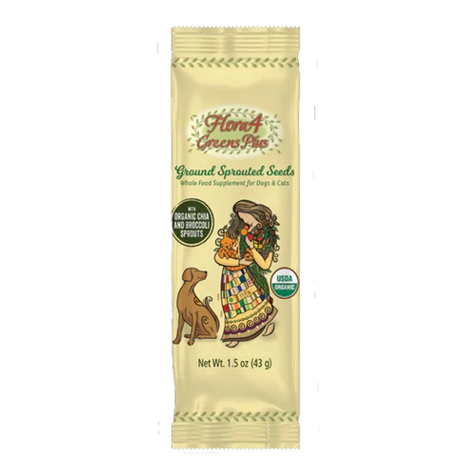 Carna4 Carna4: Flora4 Greens Plus: Sprouted Seed Topper