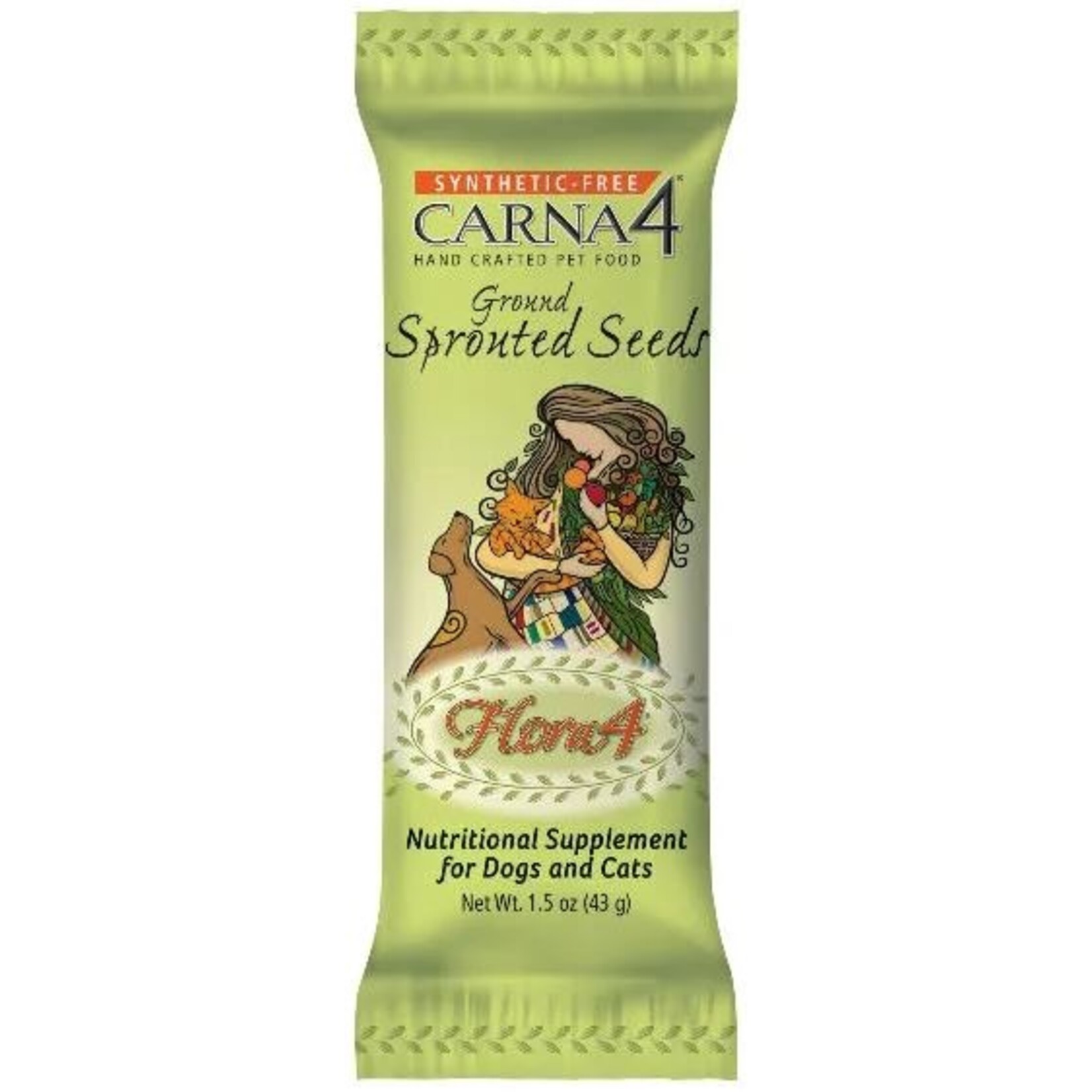 Carna4 Carna4: Flora4: Original Sprouted Seed Topper