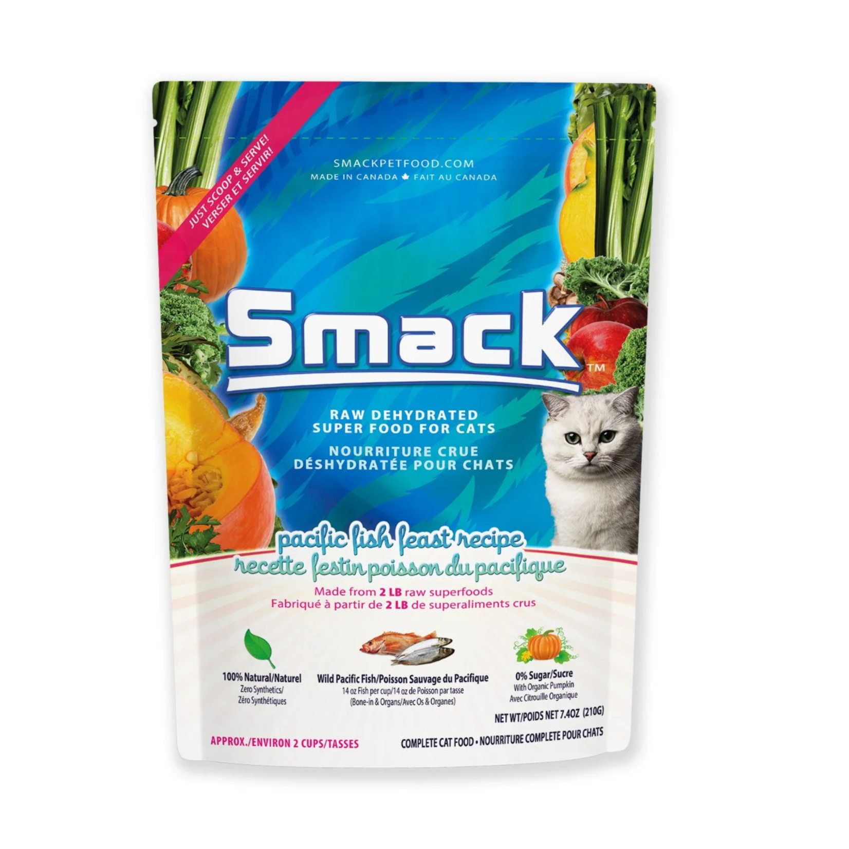 Smack Pet Food Smack: Superfood: Pacific Fish Feast CAT