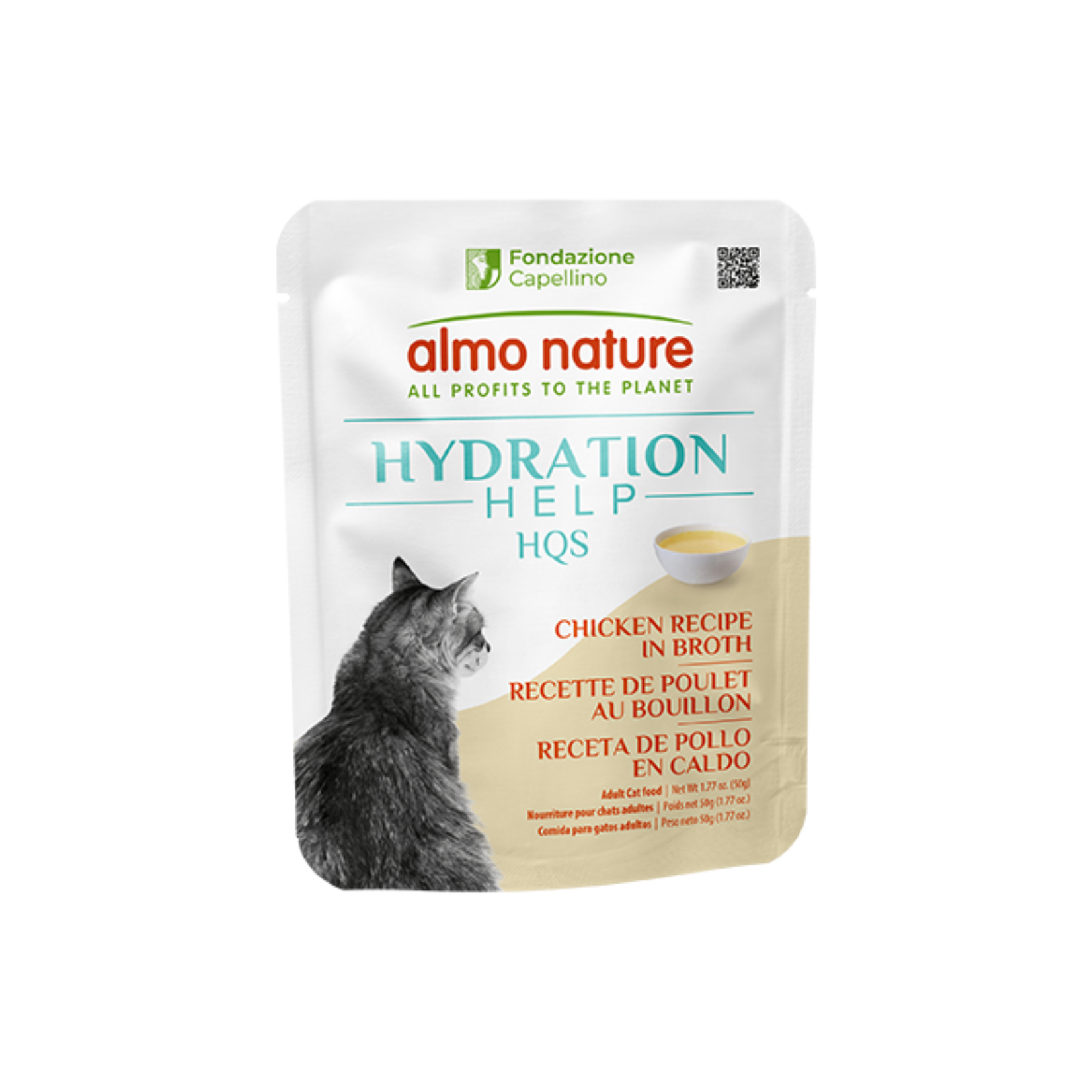 Almo Nature Almo Nature: HQS Hydration: Chicken in Broth 50g