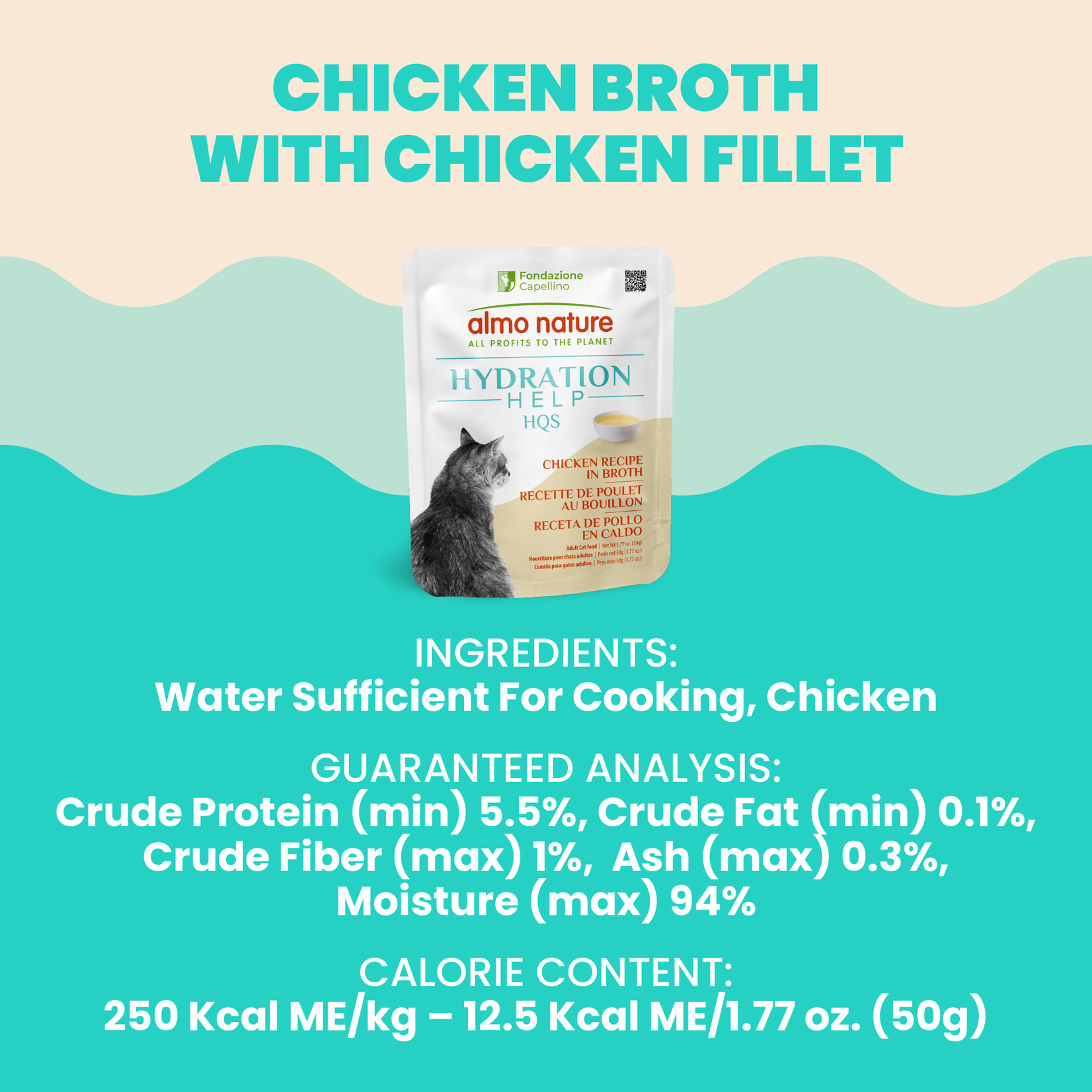 Almo Nature Almo Nature Hydration: Chicken 50g