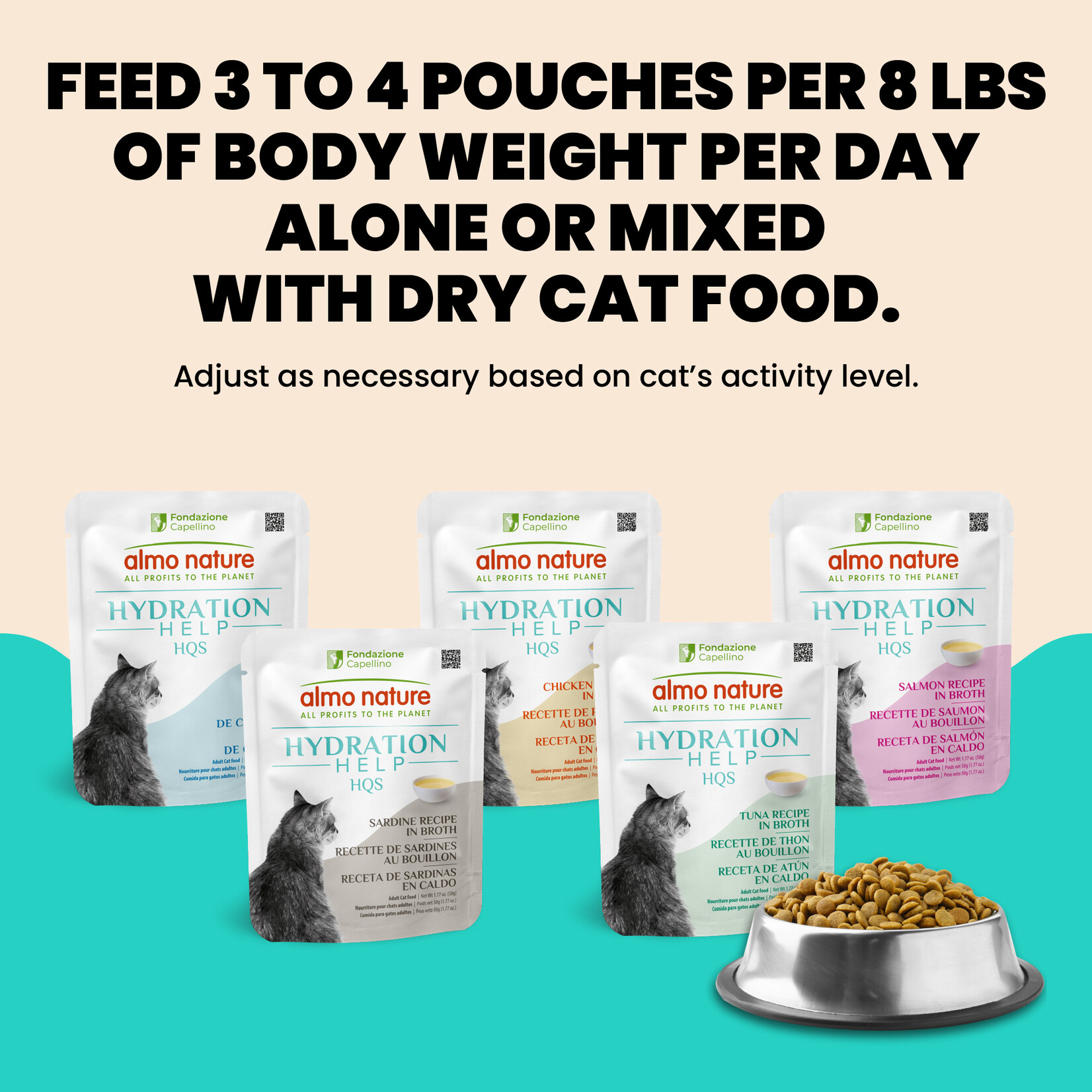 Almo Nature Almo Nature Hydration Help: Tuna 50g