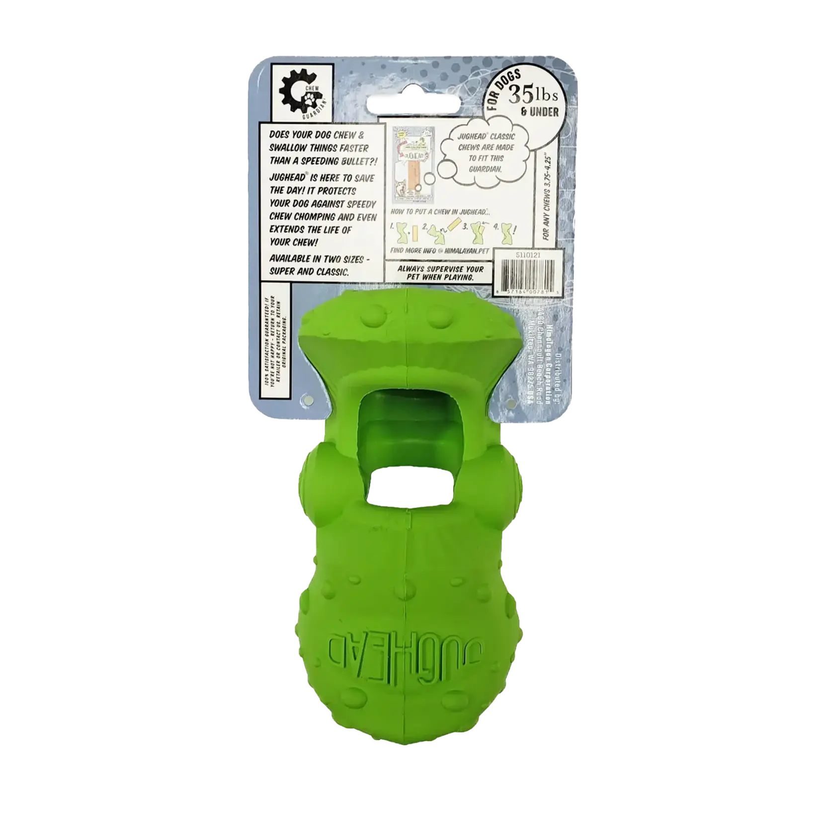 Himalayan Pet Himalayan: Jughead Classic: Rubber Dog Chew Holder
